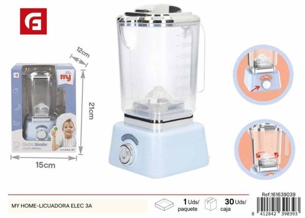 Licuadora de juguete eléctrica modelo +3A - Juguetes educativos
