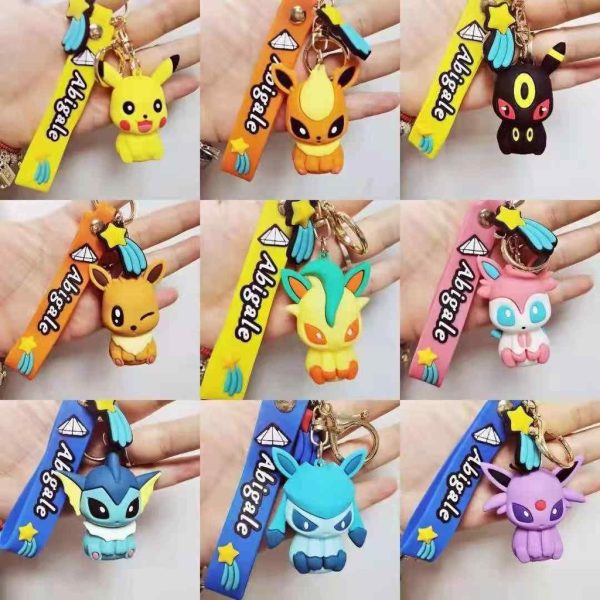 Llavero de Eevee 10 variedades surtidas - Productos de moda