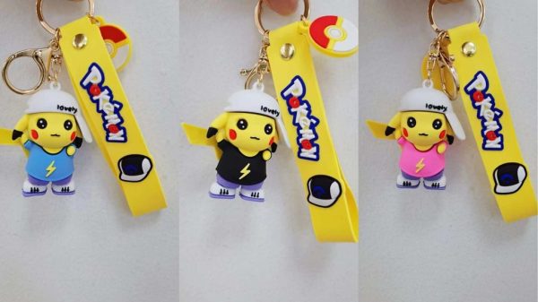 Llavero de Pikachu con gorro "I LOVE U" - Productos de moda