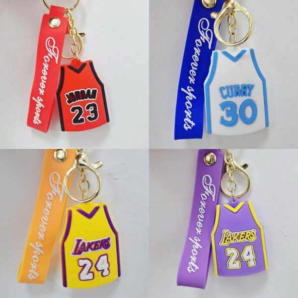Llavero de camisa de baloncesto de NBA - Productos de moda