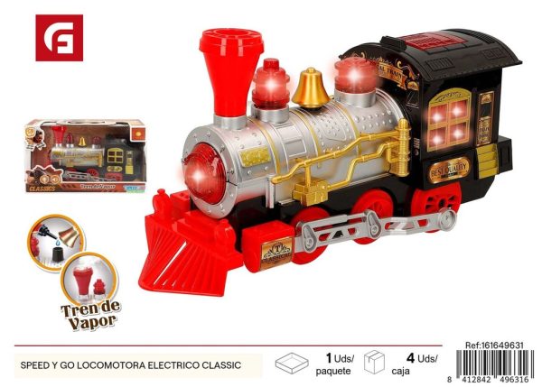 Locomotora eléctrica clásica  - Juguetes de vehículos