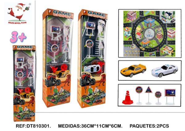 Manta de juguete con coches de simulación - Juguetes de coches y diversión