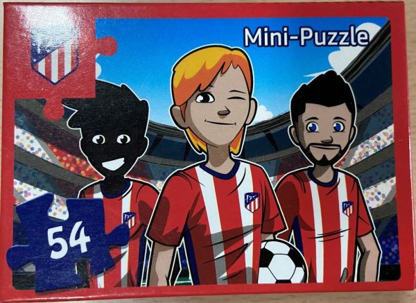 Mini puzzle atlético - Artículos de Real Madrid