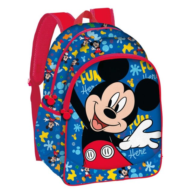 Mochila grande Mickey Here - Accesorios infantiles