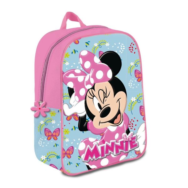 Mochila mediana 3D Minnie Flower Smile - Mochilas infantiles