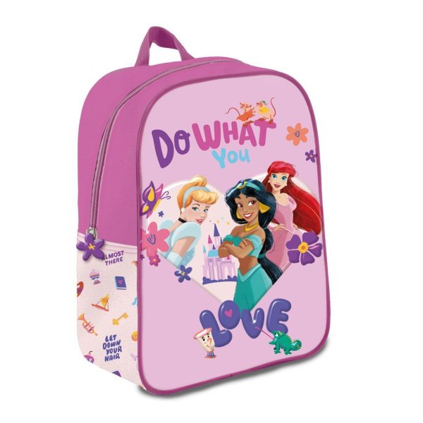Mochila mediana 3D Princess Do What You - Mochilas infantiles