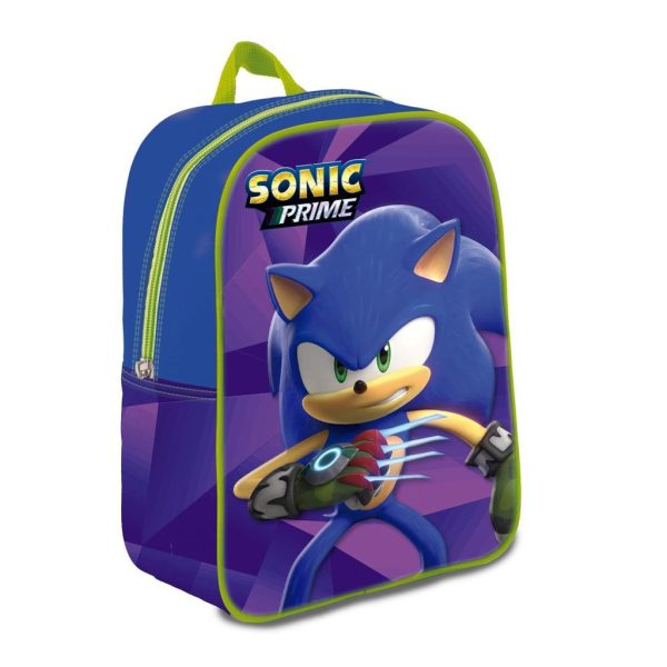 Mochila mediana 3D Sonic - Mochilas infantiles