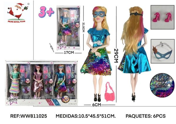 Munecas de fiesta enmascaradas - Juguetes