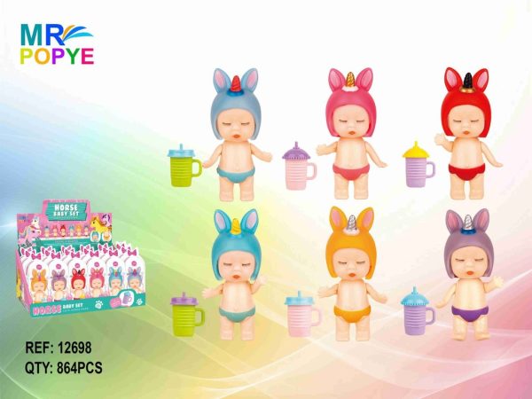 Muneco de peluche unicornio - Accesorios infantiles