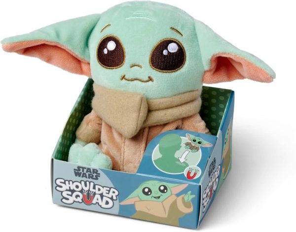 Muñeco de peluche Grogu para Hombro 12 cm - Juguetes de Star Wars