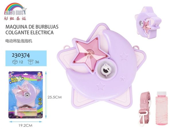 Máquina de Burbujas Colgante Eléctrica - Juguetes de agua para el verano