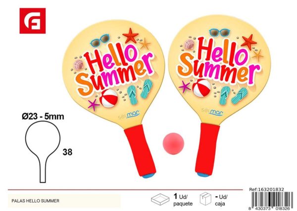 Palas Hello Summer - Juguetes de verano