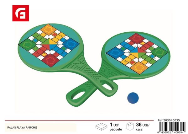 Palas de playa Parchis - Juegos de verano y outdoor