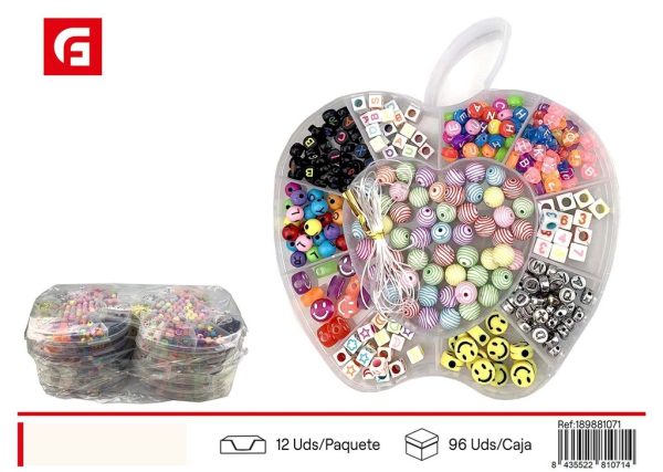 Paq. de cuentas personalizadas 12 unidades - Imagen 2