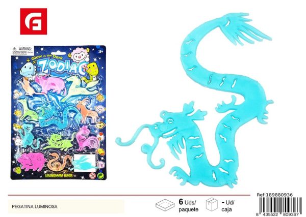 Pegatina luminiscente de los 12 signos del zodiaco - Juguetes de chico