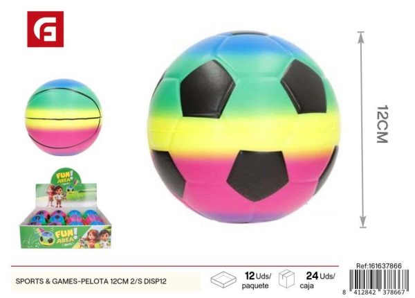 Pelota de 12 cm en 2 variantes - Juguetes saltarines