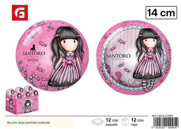 Pelota de 14cm Santoro Gorjuss - Juguetes y entretenimiento