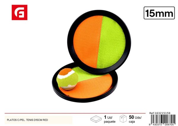 Pelota de tenis D15 cm redonda - Juguetes de verano