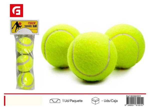 Pelotas de tenis 3 en bolsa - Juguetes deportivos