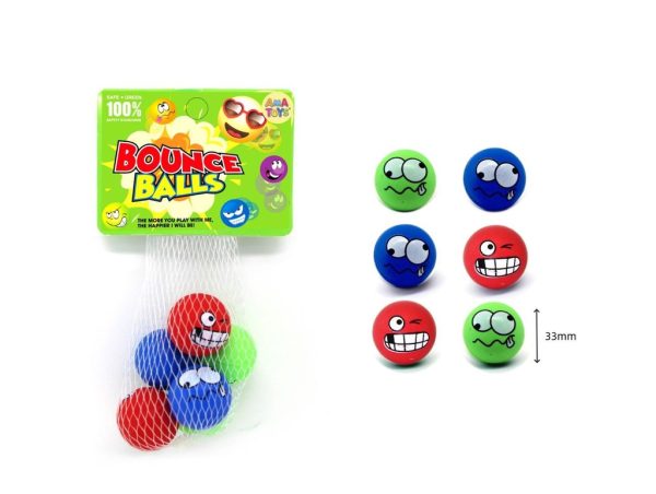 Pelotas saltarinas de goma 33 mm - Juguetes al aire libre - Imagen 2