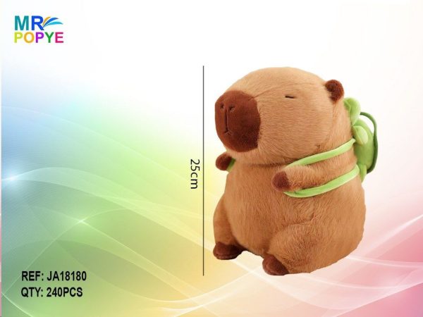 Peluche Capibara 25 cm - Juguetes de peluche