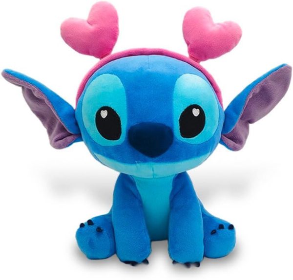 Peluche Stitch corazones 25 cm - Juguetes
