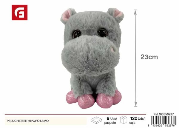 Peluche de hipopótamo - Peluches y juguetes blandos