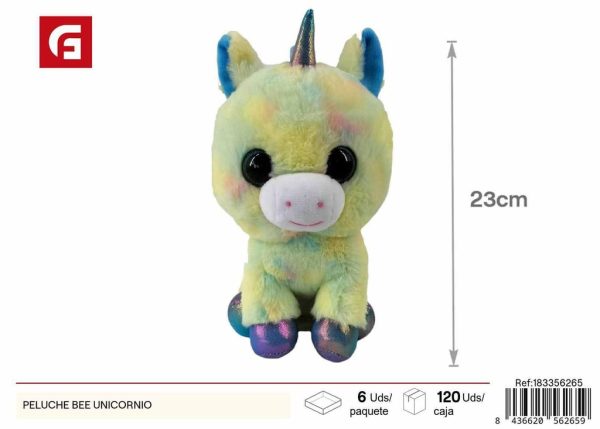 Peluche de unicornio - Peluches y juguetes blandos - Imagen 2