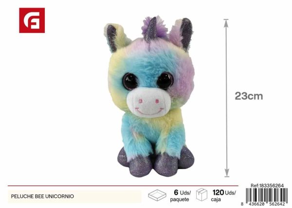 Peluche de unicornio - Peluches y juguetes blandos - Imagen 3