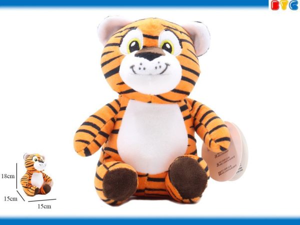 Peluche tigre 18cm - Juguetes de peluche - Imagen 2