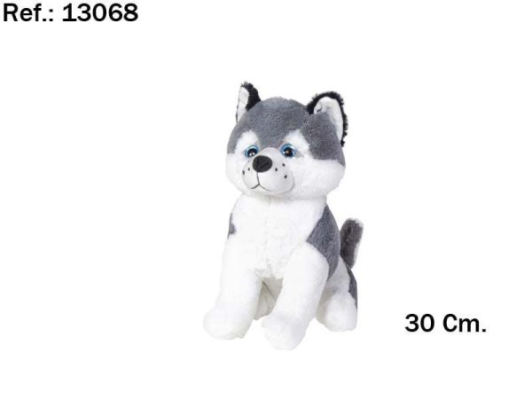 Perro Husky 30 cm - Juguetes de peluche