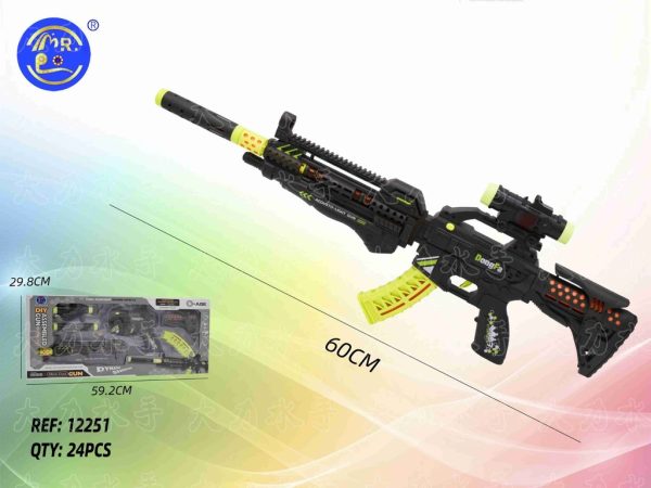 Pistola DIY con luz y sonido - Juguetes de construcción - Imagen 2