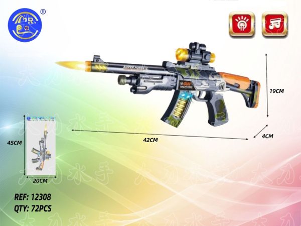 Pistola con luz y sonido - Juguetes de armas - Imagen 2