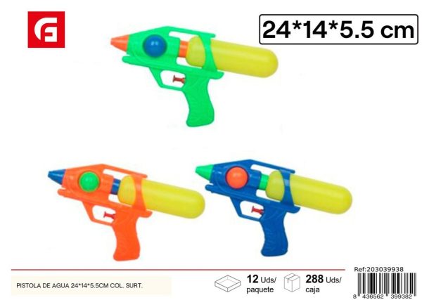 Pistola de agua 24*14*5.5 cm color surtido - Juguetes de verano