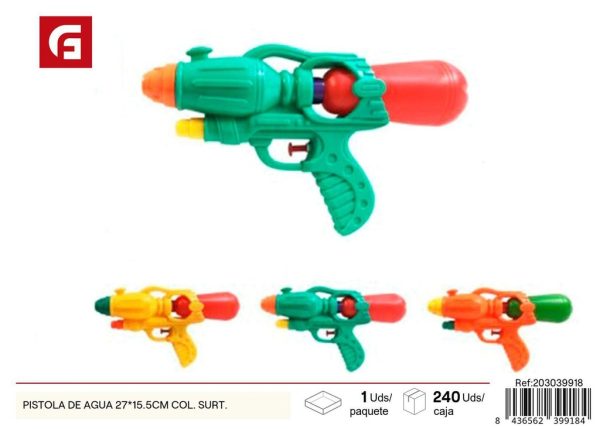 Pistola de agua 27*15.5 cm surtida - Juguetes divertidos para verano
