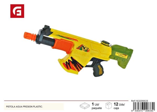 Pistola de agua a presión de plástico - Juguetes de verano - Imagen 6