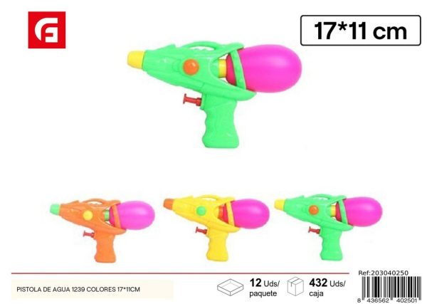 Pistola de agua colores 17*11 cm - Artículos de verano
