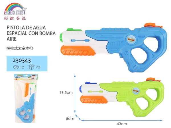 Pistola de agua con bomba de aire - Juguetes de agua