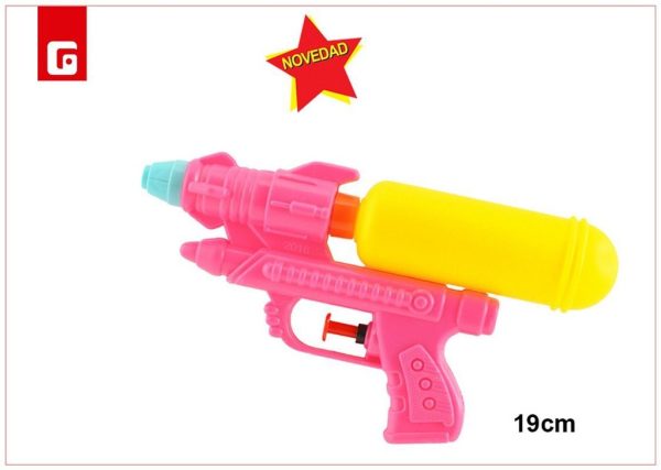 Pistola de agua espacial 19 cm - Juguetes acuáticos
