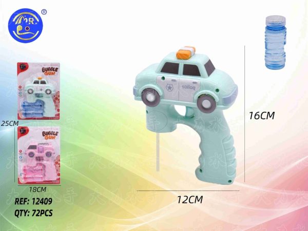 Pistola de burbujas de color pastel de bomberos - Juegos de verano