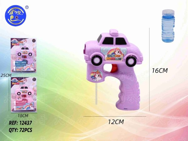 Pistola de burbujas de unicornio eléctrica - Juegos de verano