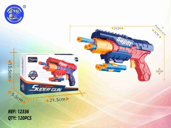 Pistola de dardos EVA (120) TL1182 - Juguetes y pistolas
