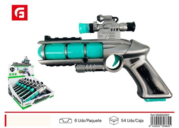 Pistola espacial multifunción - Juguetes