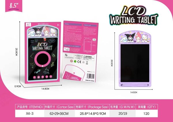 Pizarra 3D de colores Kuromi LCD - Juguete nuevo