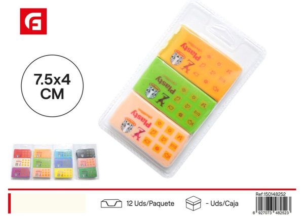 Plastilina 7.5x4 cm - Manualidades y juegos creativos
