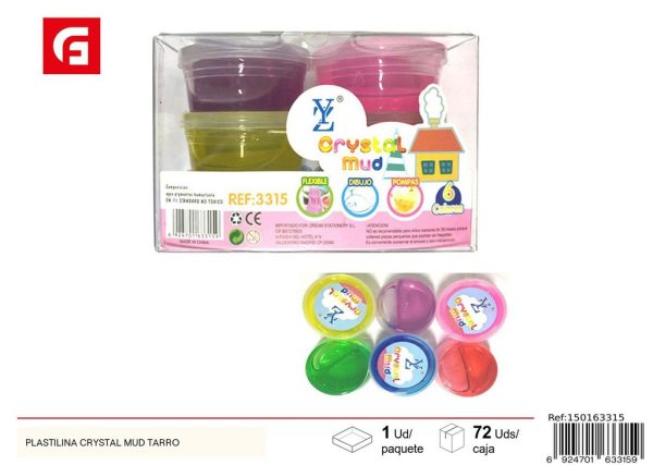 Plastilina cristal en tarro - Productos de verano
