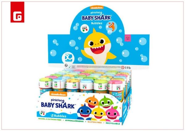 Pompas 60cc Baby Shark - Juguetes de pompas