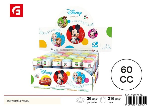 Pompas Disney 60cc para juegos y diversión