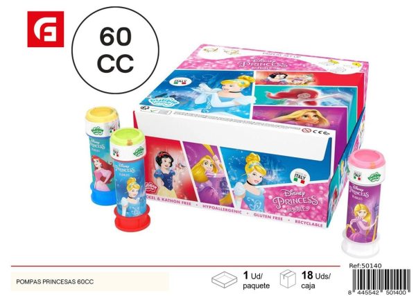 Pompitas Princesas 60cc - Juguetes de pompas