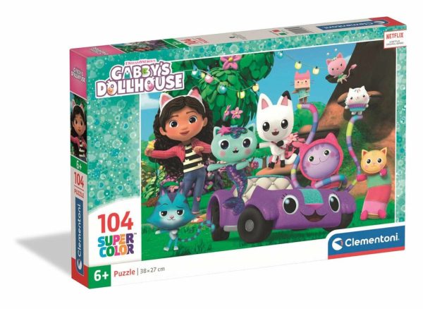 Puzzle 104 Gabby's Dollhouse 2025 - Licencia oficial